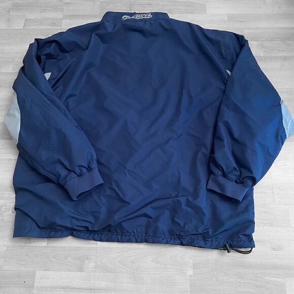 New England Patriots NFL Fleece Lined Nylon Jacket Size 2XL - Picture 2 of 4